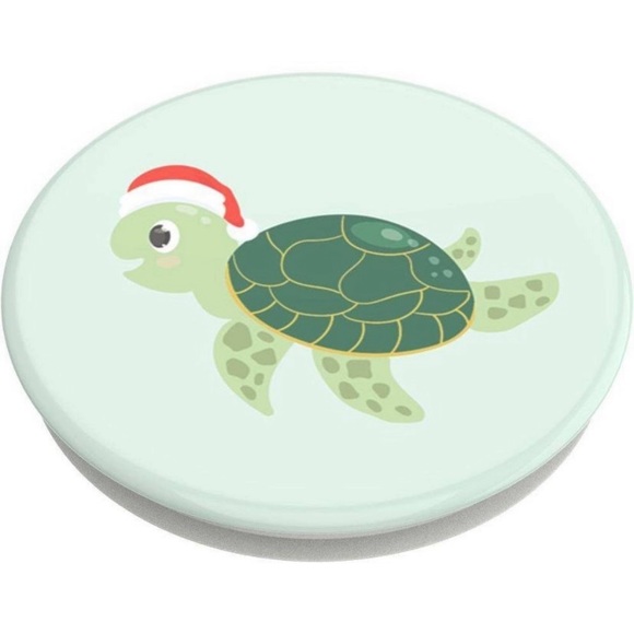 PopSocket PopGrip Santa Turtle - Picture 7 of 7